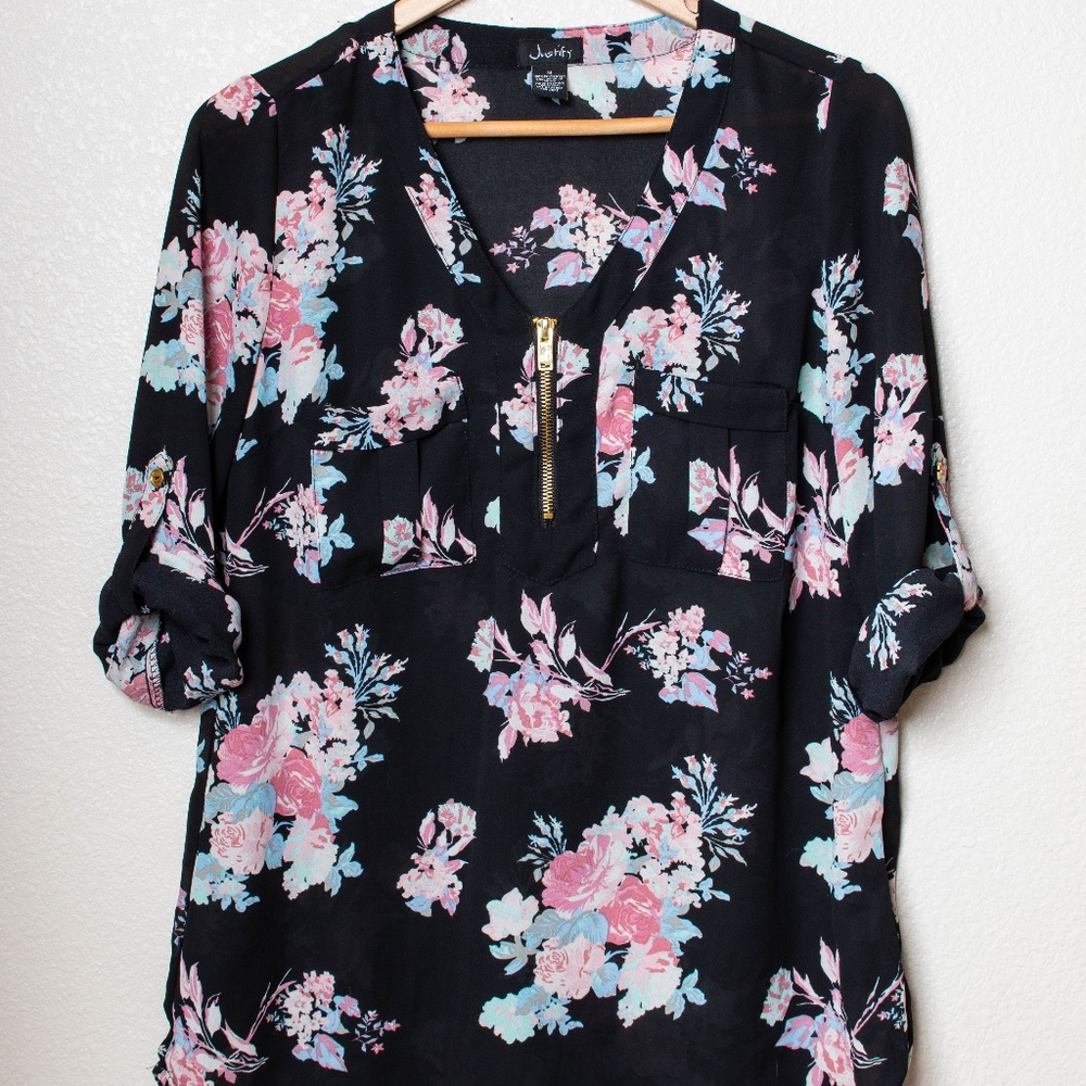 Justify floral blouse